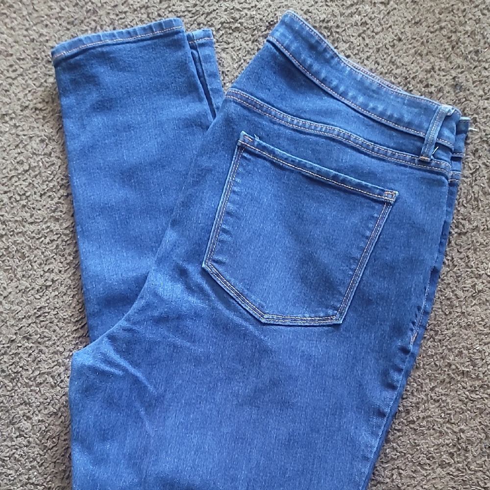 Old Navy Women's Skinny Jeans in Denim Blue